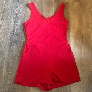 Crossover Back Romper